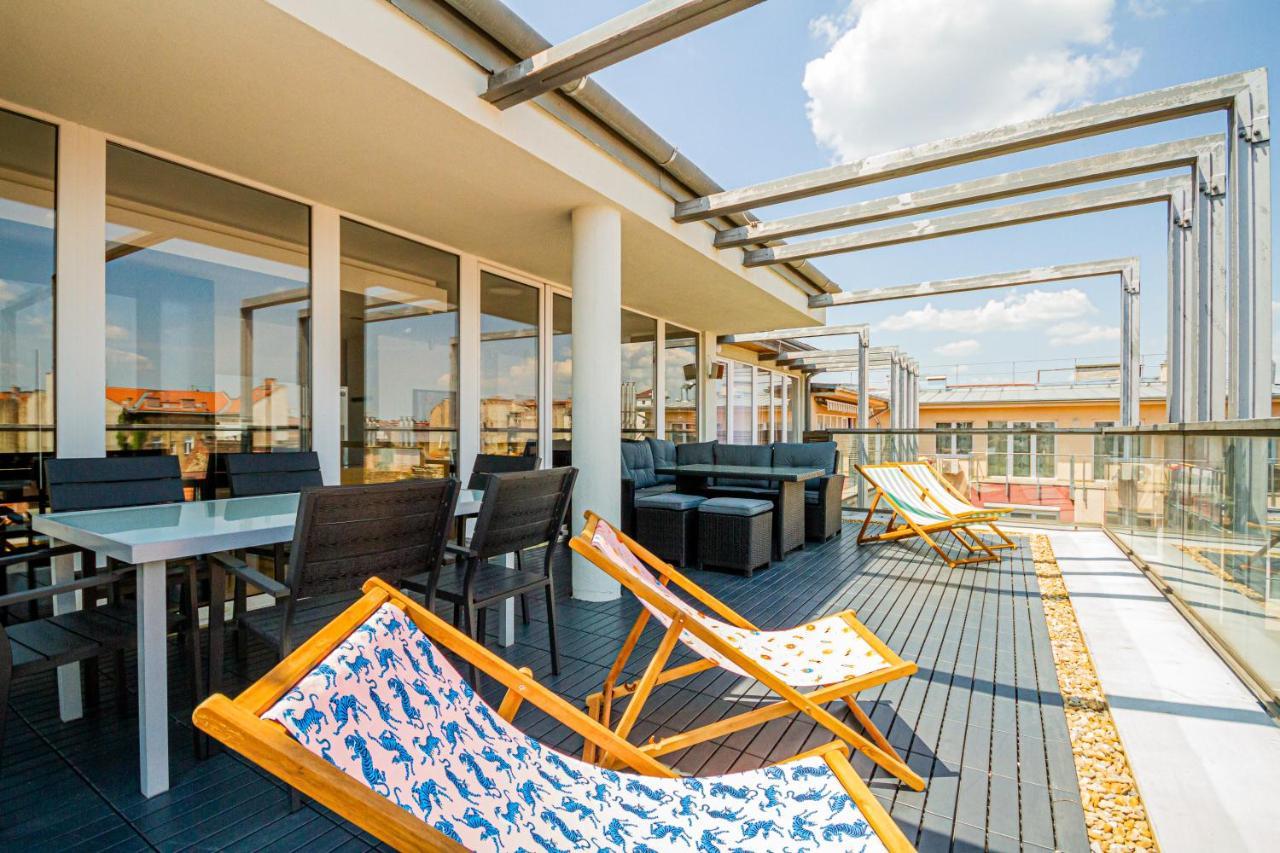 Luxury Apartment With Balcony In Downtown 부다페스트 외부 사진